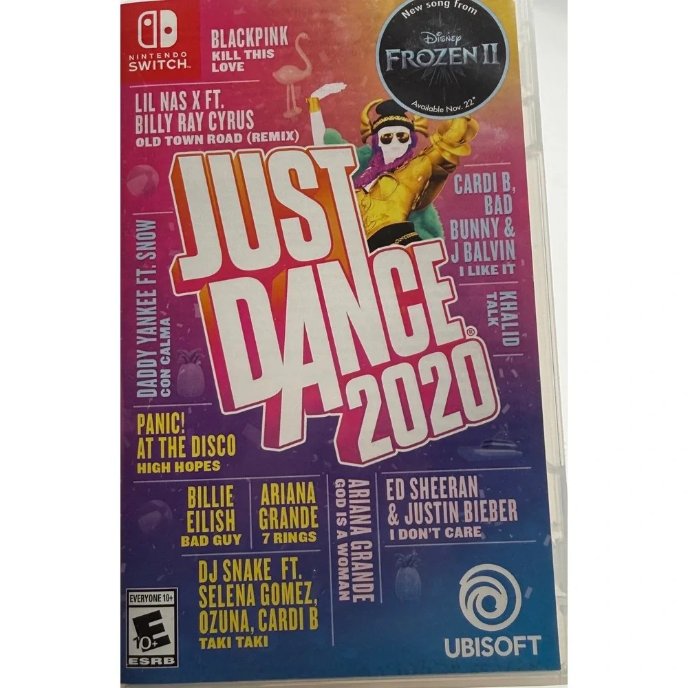 Just Dance 2020 Nintendo Switch Game Ubisoft HAC-P-ATPDA Original Case